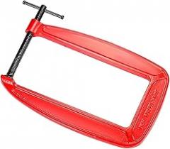 High-Performance Screw Clamp Kit Woodworking - Heavy Duty Ductile Cast 110mm Jaw Opening 305mm Clamping Depth(A)