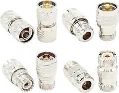 1Pcs) UIHF to N Adaptier SO239 PL259 UIHF Male Female to N Type Male Female Straight C0innector L16 N to UIHF RIF Coaxial C0innector New 2026 High for Reliable Electronic Component