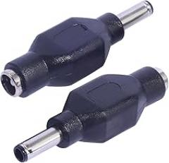 Computer Charging Adapter DC5.5x2.1mm Female to DC4.5x3.0mm Male Converters for Small Electronics Computer Charging Adapter