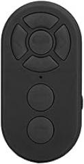 Sanpyl Selfie Remote Control Rechargeable BT for Electronic Book Video Recording, Fast Charging Clicker for Phone Camera Type C, Suitable for Short Video Liking, Reading Novels (Black)