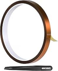 MMOBIEL Heat Tape for Sublimation & Electronics Polyimide Tape 0.45
