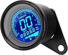 Motorcycle Speedometer Tachometer Universal Motorcycle Digital Speedometer Display Electronic RPM Indicator Odometer Instruments