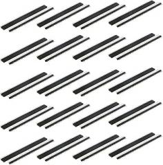 40pcs 2.54 mm Breakaway Board - Male and Female Header Connector Set, 40-Pin Solder Pins for PCB, High Resistant & Flame Retardant Connectors for DIY