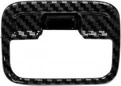 for Mercedes Benz E-Class W214 2024-2025 Carbon Fiber Black Electronic Handbrake Cover Trim 1pcs Car Accessories