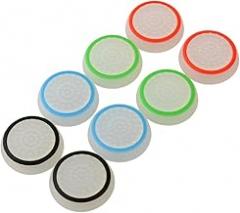 Replacement Silicone Analog Controller Joystick Thumb Stick Grip Caps Protect Cover for PS3 / PS4 / Xbox 360 / Xbox One Game Accessories Replacement Parts White