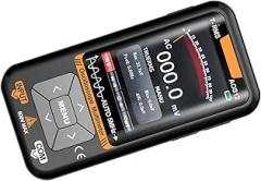 YWBL-WH 2 in1 Handheld Oscilloscope Multimeter 5MHz Bandwidth Auto Ranging Measures Voltage Resistance Capacitance Frequency with Display for Electronics Testing Circuit Debugging