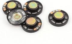 uxcell 5Pcs 0.25W 8 Ohm Internal Magnet Mini Music Loudspeaker Speaker 29mm