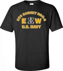 Generic USS Barney DDG-6 Rate EW Electronics Warfare Technician