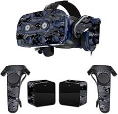 MightySkins Skin Compatible with HTC Vive Pro VR Headset - Digital Camo | Protective, Durable, and Unique Vinyl Decal wrap Cover | Easy to Apply, Remove, and Change Styles | Made in The USA