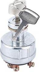 Aluminum Alloy Ignition Switch with 6 Terminal Wire 2 Keys Fits 850 3400 International Harvester Tractor Kobelco Versatile Machines Performance