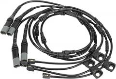 4pcs Car Front Brake Pad Electronic Wear Sensor Indicator 34356792567 34356792569 for BMW X5 2011-2016 Durable Material