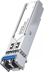 1.25G LC SFP Single Mode Duplex Fiber Optic Module LC Gigabit SFP Fiber Transceiver Module 1000 Base LX 1310nm Up to 20km DDM(1PCS)