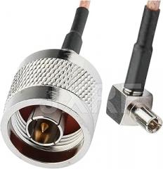 JXRIF Coaxial Cable N to CRC9/TS9 C0innector N Male/Female to TS9/CRC9 Male Right Angle RG316 Pigtail Cable 3G 4G Angten Extensio New 2026 High for Reliable Electronic Component