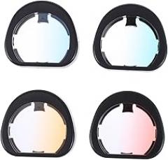 Tofficu 4pcs Color Gradient Filters for Mini Instant Camera Special Effect Lens Accessories for Photography Enthusiasts for Celebrations and