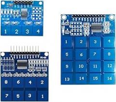 TTP224/TTP226/TTP229 4/8/16 Channel Digital Capacitive Switch Touch Sensor Module for Arduieno New 2025 Arrival High Reliable Electronic Component, Precision, Stable Performance