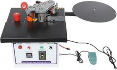 Edge Banding Machine Set, Desktop Edge Banding Machine 2~6m / min Woodworking Edge Bander Banding Machine Stepless Electronic Speed Regulation Curve And Straight Line Double-Sided Coating