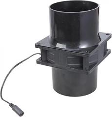 Inline Duct Exhaust Fan 12V 2.7A Adjustable Speed Blower For Kitchen Bathroom Hydroponics & Electronic Equipment Cooling