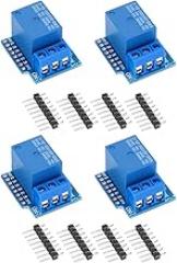 Tyenaza 4Pcs 5V Relay Module Electronic Components 5V High Level Trigger