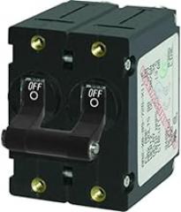 Blue Sea 7236 A-Series Double Pole Toggle - 20A - Black consumer electronics