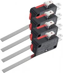 4pcs Momentary Push Button for Home Appliances and Electronic Equipment up to Uses Electric Hinge Lever Design