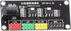 12V to 3.3V 5V 12V Electricity Adapter Output Stepping Down Power Supply Module Electronic Set Regulator Circuit Board Regulator Module