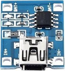 Dc 5V 1A TP4056 Mini USaB 18650 Lithiưm Bơttery Board with Led Indicator Over Charge Discharge Protection 4.5~5.5V New 2025 for Arrival High for Reliable Electronic Component, Precision