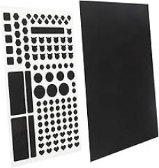 Garneck 2pc Led Light Blocking Stickers Dimming Sheets for Routers Electronics Darkening Filters for Indicator Lights Easy Application Blackout Tape