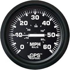 Faria BEEDE 32816 Euro Speedometer GPS (60 MPH) Studded - 4, Black