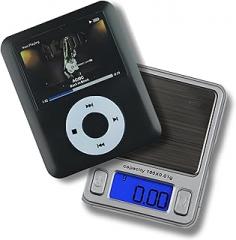 Pocket Weighing Scales Electronic Digital Mini Scale MP3 Stylish Design with LCD Display 0.01-100g