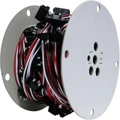 Grand General 86107 Continuous 3 Prong Right Angle Plug Wire Harness (Roll in 36