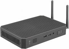 LG CQ600N-6N - Thin Client - USFF - 1 x Celeron N5105 / 2 GHz - RAM 4 GB - Flash - eMMC 16 GB - UHD Graphics - GigE - WLAN: 802.11a/b/g/n/ac/ax, Bluetooth 5.1 - no OS - Monitor: None