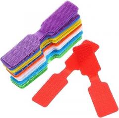 TEHAUX 32pcs Cable Labels Tags for Electronics Cord Identification Tags Fastening Straps