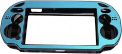 Hard Case Cover for 1000, Aluminum Alloy Protective Case Hard for PSV 1000 Game Console (Light Blue)