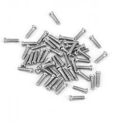 1000-Piece Stainless Steel Small Screw Nuts Assortment Kit for Watch Repair, Eyeglass Repair & Electronics Maintenance — 12 Sizes Including M1.2×3.6, M1.4×6, M2.0×.4×4.