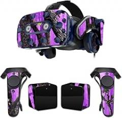 MightySkins Skin Compatible with HTC Vive Pro VR Headset - Purple Tree Camo | Protective, Durable, and Unique Vinyl Decal wrap Cover | Easy to Apply, Remove, and Change Styles | Made in The USA