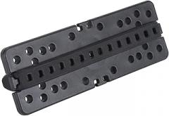 Fish Finder Mount Base, Universal Fish Finder Mount Base for Chart and Fish Finder, Marine Electronic Fish Finder Mount Plate with Hex Connector, for Marine Boat Kayak Pontoon