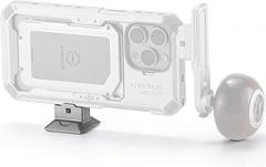 Tilta Khronos Release Adapter Compatible with iPhone 15 Pro/Pro Max (Titanium White, ARCA (38mm))