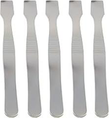 Delcast 5pcs Metal Spudger Pry Bar Tool Opening Seperation Tool Smart Phone Laptop Tablet Electronics Repair