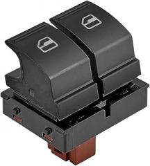 Drive Side Electronic Window Master Control Switch Button for Yeti for Fabia Mk2 for Octavia 2 for Roomster 1z0959858 Window Switch Button