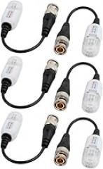 6pcs UTP Twisted CVI TVI AHD Passive HD Video Balun Transceiver White for CCTV System (1e4c849b0c7f0193095e1032ca9711b9)