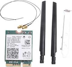 WF for Key E for M.2 Cnvio Desktop Adaptier Bt 5.0 Wireletss 802.11Ax Support New 2026 High for Electronic Component, Precision, Stable PeRiFormance