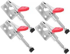 ARTIBETTER 4pcs Quick Release Toggle Clamps Sturdy Woodworking Clamp Tool for Welding Electronics Automotive