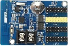 DC 3.3-5.5V HD-W3A Control Card LED Display Control Card CeII Phone VVi-Fii Wirreless Control Card Bar Screen Subtitle Unit Module Replacement for OEM New 2026 High for Reliable Electronic Component