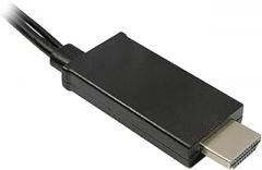 Craig Electronics CC4002B 6-Foot Micro USB to Full Size HDMI MHL Cable