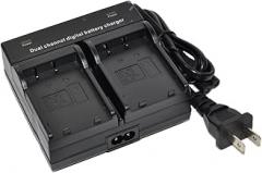 DZ-BP14 Battery Charger AC Dual for dz-bp07s dz-bp07 bp14s dz-bp16 dz-bp21 bp21s dz-bp28 dz-bp32 dz-bp7 bp7s Digial Video Camcorder Charger Adapter s2a