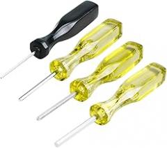 4Pcs Precisions Magnetic Hexagonal Screwdrivers Set Ergonomic Handle 1.5/2/2.5/3mm for Electronic and Furniture Assembly