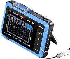 Oscilloscope, DSO510 Mini Handheld Digital 2 in 1 Oscilloscope Portable 48MS/s 10MHz Bandwidth Electronic Repair Tool,Portable oscilloscope