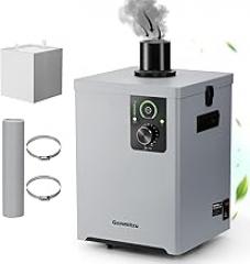 Genmitsu MD13 Smoke Purifier for Genmitsu L8, Fume Extractor with Four Layer Filtration 99.97% Purification Rate, LED Interface Function, Portable Wheels Smoke Absorber for Soldering Stations