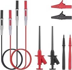Electronic Test Lead Kit WGGE WG-6625 Multimeter Test Lead Set, Automotive Electronic Connectors Cables Hand Tool Tester