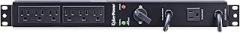 CyberPower MBP15A6 Maintenance Bypass PDU, 120V/15A, 6 Outlets, 1U Rackmount Black